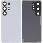 Samsung Galaxy S25 Ultra İle Uyumlu 5G Arka Kapak Camı Kamera Lensiyle  (Titanyum Gümüş Mavi) - Görsel 2