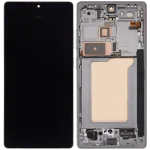 Samsung Galaxy S25 Ultra İle Uyumlu Çerçeveli Ekran DokunmatikOrijinal (Titanyum Beyaz Gümüş) - Görsel 2