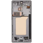 Samsung Galaxy S25 Ultra İle Uyumlu Çerçeveli Ekran DokunmatikOrijinal (Titanyum Beyaz Gümüş) - Görsel 5