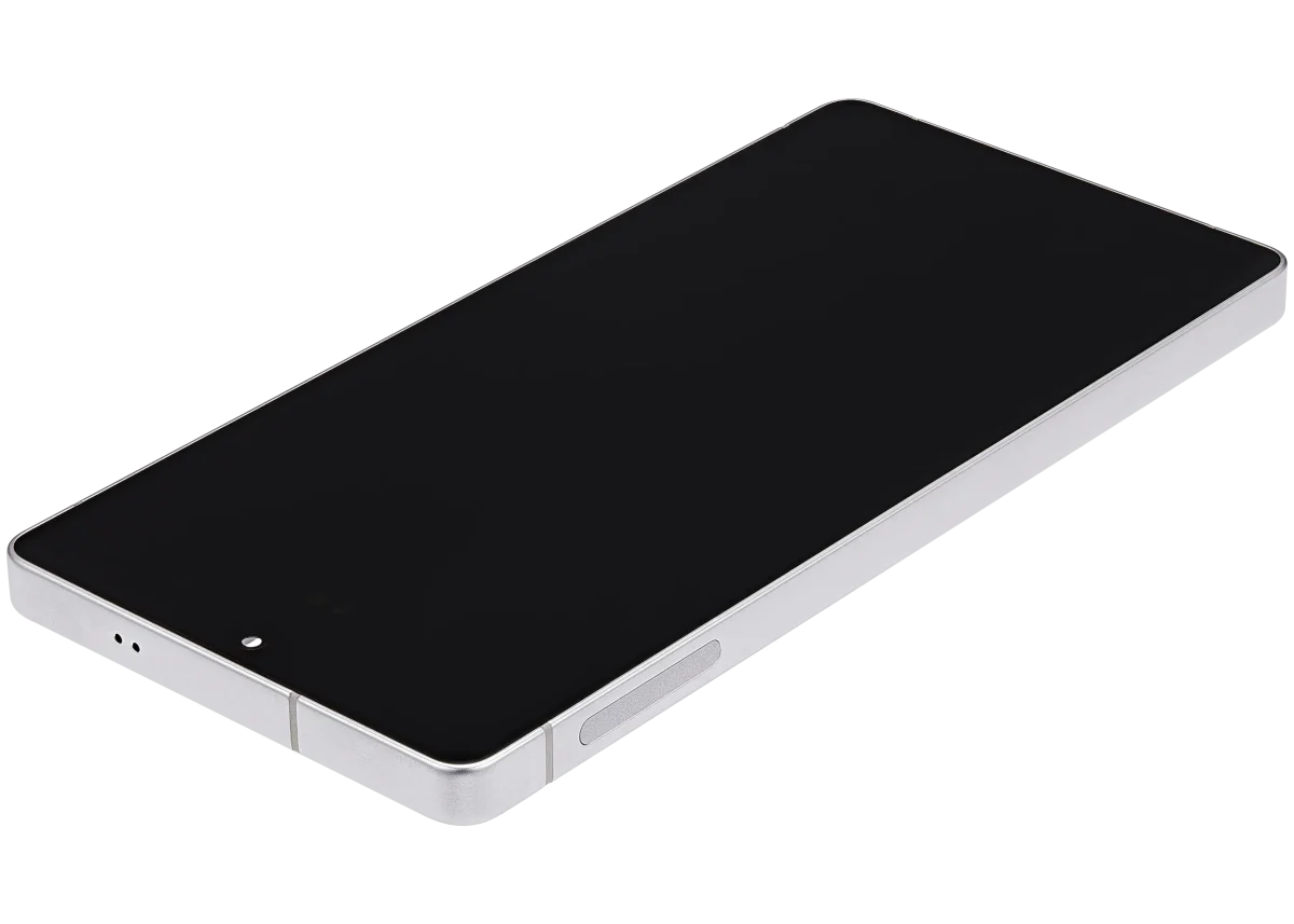 Samsung Galaxy S25 Ultra İle Uyumlu Çerçeveli Ekran DokunmatikOrijinal (Titanyum Beyaz Gümüş) - Görsel 6