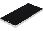 Samsung Galaxy S25 Ultra İle Uyumlu Çerçeveli Ekran DokunmatikOrijinal (Titanyum Beyaz Gümüş) - Görsel 6