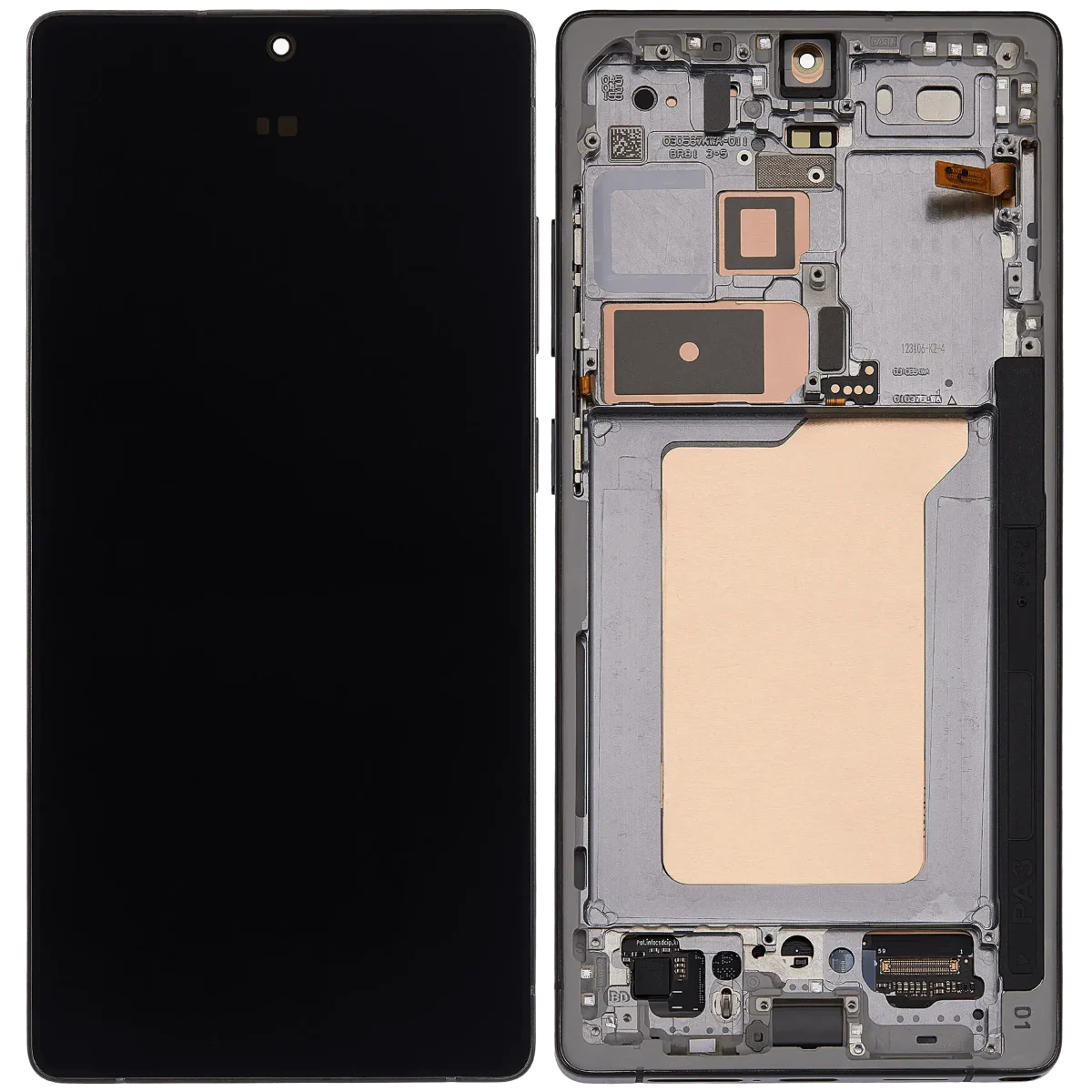Samsung Galaxy S25 Ultra İle Uyumlu Çerçeveli Ekran DokunmatikOrijinal (Titanyum Jet Siyahı) - Görsel 2