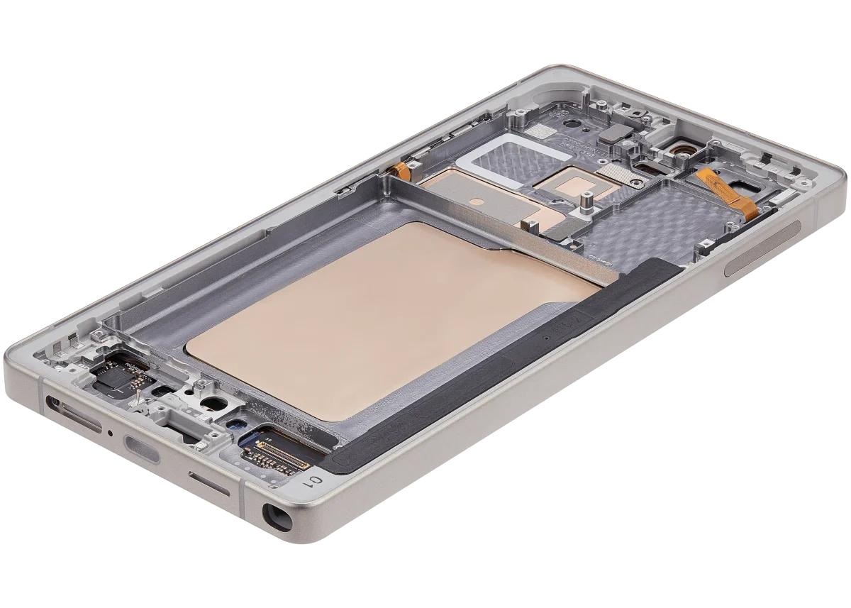 Samsung Galaxy S25 Ultra İle Uyumlu Çerçeveli Ekran DokunmatikOrijinal (Titanyum Pembe Altın) - Görsel 7