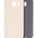 Samsung Galaxy S6 Arka İle Uyumlu Kapak Camı  (Altın)