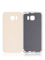 Samsung Galaxy S6 Arka İle Uyumlu Kapak Camı  (Altın) - Görsel 4