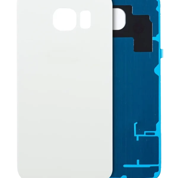 Samsung Galaxy S6 Arka İle Uyumlu Kapak Camı (Service Pack) (Beyaz)