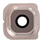 Samsung Galaxy S6 Edge İle Uyumlu (Altın) Arka Kamera Lensi