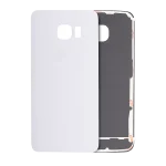 Samsung Galaxy S6 Edge İle Uyumlu Arka Kapak Camı  (Aftermarket Plus) (Beyaz) - Görsel 5