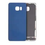 Samsung Galaxy S6 Edge İle Uyumlu Arka Kapak Camı  (Aftermarket Plus) (Siyah Safir)