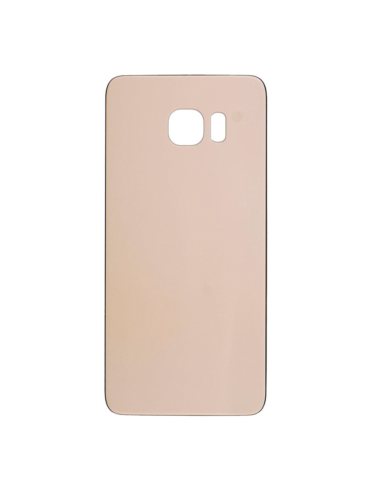 Samsung Galaxy S6 Edge İle Uyumlu Arka Kapak Camı  (Altın) - Görsel 6