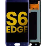 Samsung Galaxy S6 Edge İle Uyumlu Çerçevesiz ekran Orijinal Ekranı Orijinal (Siyah Safir)