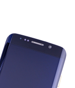 Samsung Galaxy S6 Edge İle Uyumlu Çerçevesiz ekran Orijinal Ekranı (Siyah Safir) - Görsel 3