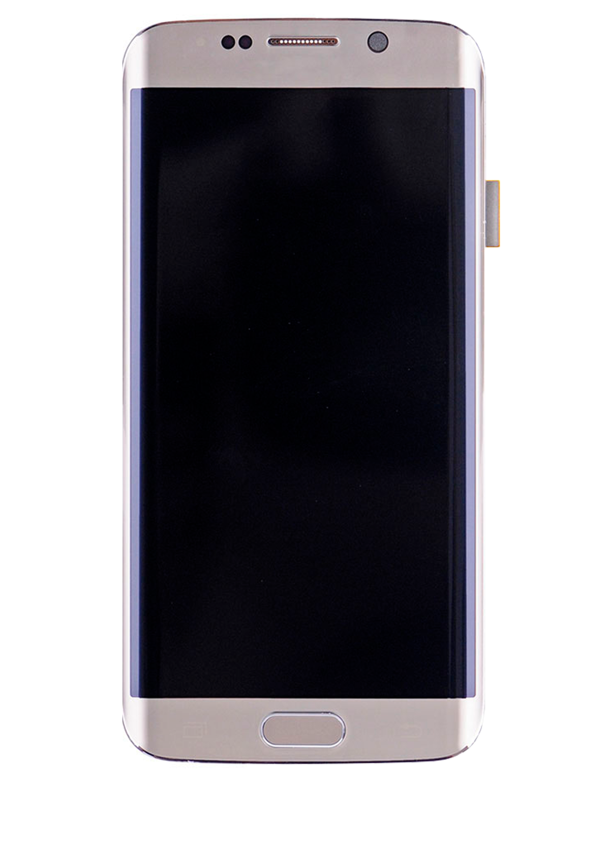 Samsung Galaxy S6 Edge İle Uyumlu İle Çerçeveli ekran (CDMA: Verizon Sprint) (Servis Paketi) (Altın)  Orijinal Ekranı Uyumlu - Görsel 4