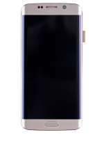 Samsung Galaxy S6 Edge İle Uyumlu İle Çerçeveli ekran (CDMA: Verizon Sprint) (Servis Paketi) (Altın)  Orijinal Ekranı Uyumlu - Görsel 4