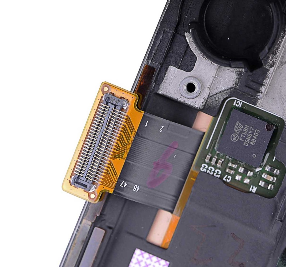Samsung Galaxy S6 Edge İle Uyumlu İle Çerçeveli ekran (CDMA: Verizon Sprint) (Servis Paketi) (Altın)  Orijinal Ekranı Uyumlu - Görsel 6