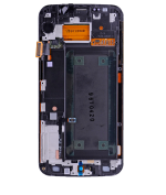 Samsung Galaxy S6 Edge İle Uyumlu İle Çerçeveli ekran (CDMA: Verizon Sprint) (Servis Paketi) (Siyah Safir)  Orijinal Ekranı Uyumlu - Görsel 4