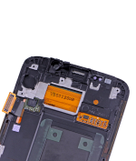 Samsung Galaxy S6 Edge İle Uyumlu İle Çerçeveli ekran (CDMA: Verizon Sprint) (Servis Paketi) (Siyah Safir)  Orijinal Ekranı Uyumlu - Görsel 6