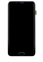 Samsung Galaxy S6 Edge İle Uyumlu İle Çerçeveli ekran Plus (AT&T T-Mobile International) (Servis Paketi) (Siyah Safir)  Orijinal Ekranı - Görsel 3
