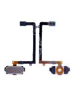 Samsung Galaxy S6 Edge İle Uyumlu İle Esnek (Altın)  Kablolu Ana Sayfa Düğmesi Uyumlu - Görsel 3