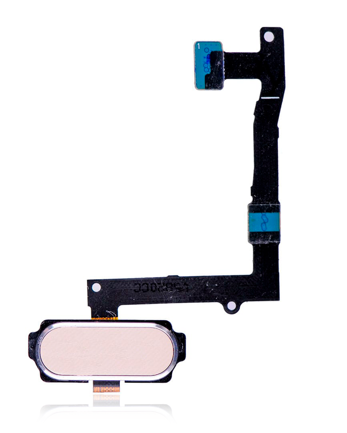 Samsung Galaxy S6 Edge İle Uyumlu İle Esnek Plus (Altın Platin)  Kablolu Ana Sayfa Düğmesi Uyumlu