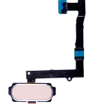 Samsung Galaxy S6 Edge İle Uyumlu İle Esnek Plus (Altın Platin)  Kablolu Ana Sayfa Düğmesi Uyumlu