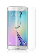 Samsung Galaxy S6 Edge İle Uyumlu İle Yapıştırılı Plus  UV Temperli Cam (Kılıf Dostu) - Görsel 2