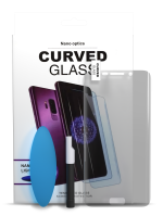 Samsung Galaxy S6 Edge İle Uyumlu İle Yapıştırılı Plus  UV Temperli Cam (Kılıf Dostu) - Görsel 5