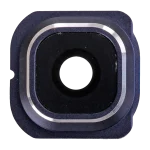 Samsung Galaxy S6 Edge İle Uyumlu (Mavi) Arka Kamera Lensi