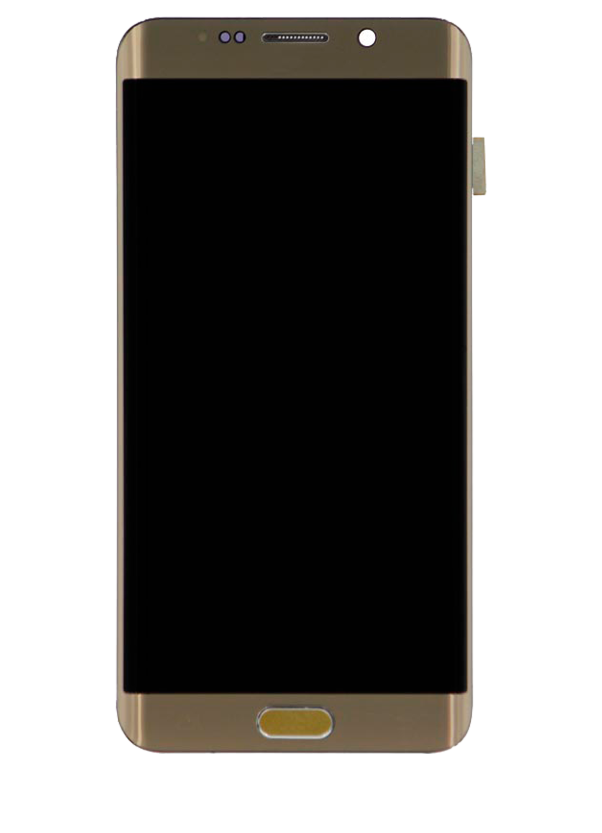 Samsung Galaxy S6 Edge İle Uyumlu Plus (AT&T T-Mobile International) (Servis Paketi) (Altın Platin) Çerçeveli ekran Orijinal Ekranı - Görsel 2