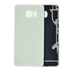 Samsung Galaxy S6 Edge İle Uyumlu Plus Arka Kapak Camı  (Beyaz İnci)