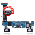 Samsung Galaxy S6 Edge İle Uyumlu Plus Şarj Portu Flex Kablosu (G928S K L) (Uluslararası Sürüm)