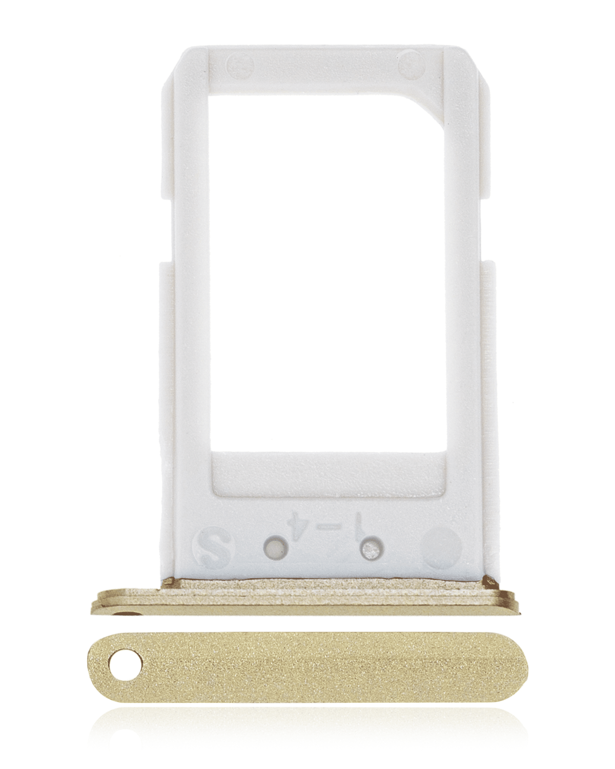Samsung Galaxy S6 Edge İle Uyumlu Plus Sim Kart Tepsisi (Altın Platin)