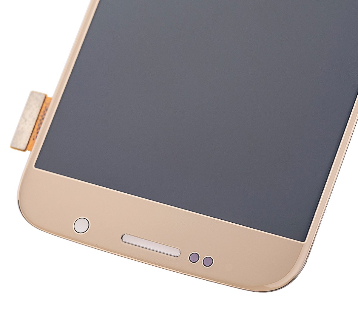 Samsung Galaxy S6 İle Uyumlu Çerçevesiz ekran Orijinal Ekranı Orijinal (Altın Titanyum) - Görsel 2