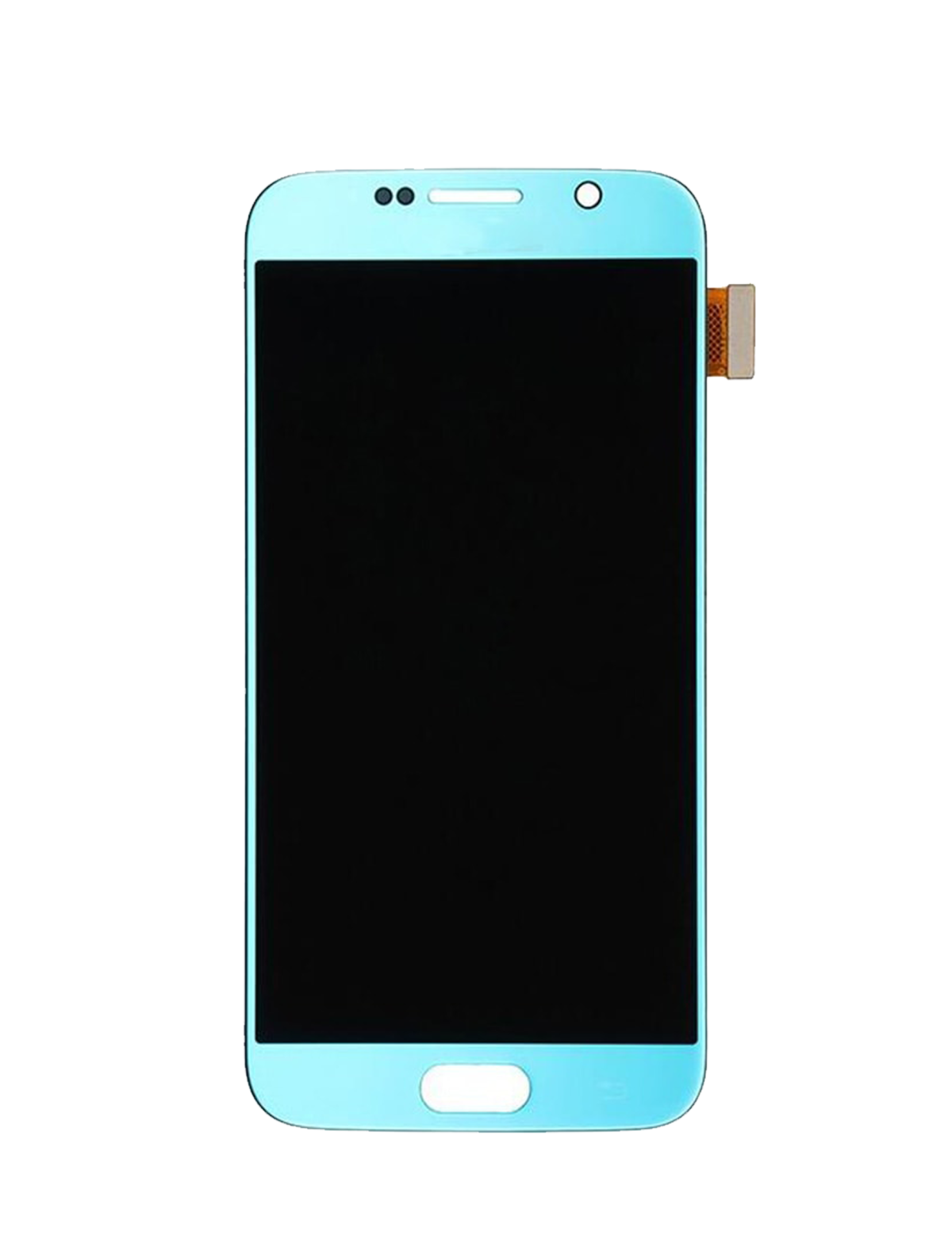 Samsung Galaxy S6 İle Uyumlu Çerçevesiz ekran Orijinal Ekranı Orijinal (Mavi Topaz) - Görsel 2