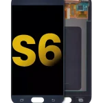 Samsung Galaxy S6 İle Uyumlu Çerçevesiz ekran Orijinal Ekranı Orijinal (Siyah Safir)
