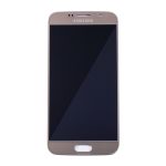 Samsung Galaxy S6 İle Uyumlu Çerçevesiz ekran Orijinal Ekranı (Service Pack) (Altın Platin) - Görsel 6