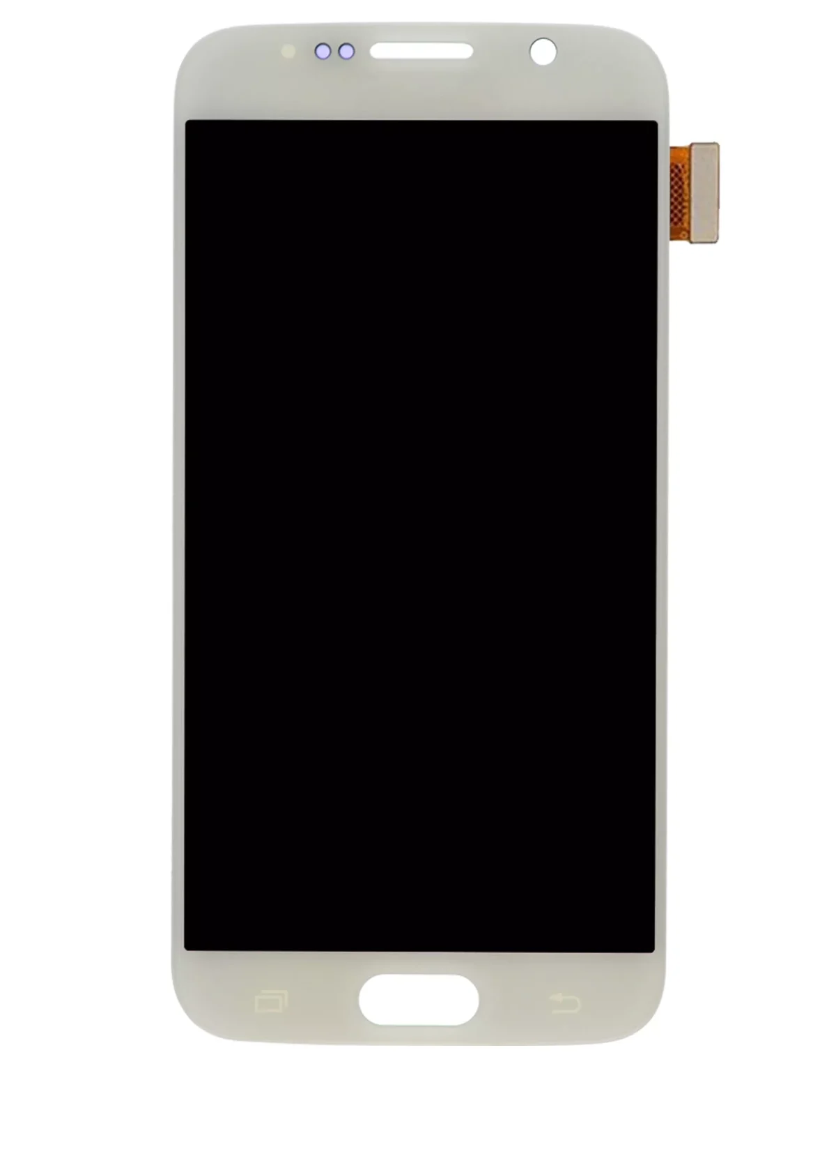 Samsung Galaxy S6 İle Uyumlu Çerçevesiz ekran Orijinal Ekranı (Service Pack) (Beyaz İnci) - Görsel 2