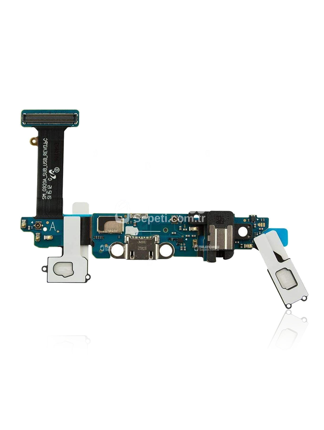 Samsung-Galaxy-S6-Ile-Uyumlu-Sarj-Portu-Filmi-G920A-G920W8-ATT-Bell-Canada-4 Samsung Galaxy S6 İle Uyumlu Şarj Portu Filmi (G920A G920W8) (AT&T Bell Canada) - Görsel 5