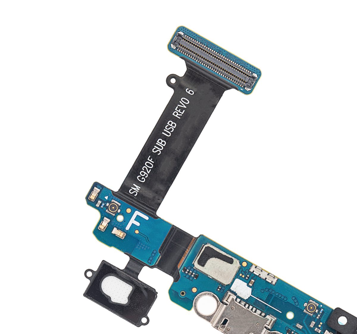Samsung Galaxy S6 İle Uyumlu Şarj Portu Flex Kablosu (G920F) (Uluslararası Sürüm) - Görsel 2