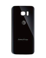 Samsung Galaxy S7 Arka İle Uyumlu Kapak Camı Kamera Lensiyle (AT&T Logosu) (Kullanılmış OEM Çekme: Sınıf A) (Siyah Oniks) - Görsel 2