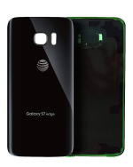 Samsung Galaxy S7 Arka İle Uyumlu Kapak Camı Kamera Lensiyle (AT&T Logosu) (Kullanılmış OEM Çekme: Sınıf A) (Siyah Oniks) - Görsel 5