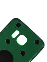 Samsung Galaxy S7 Arka İle Uyumlu Kapak Camı Kamera Lensiyle  (Aftermarket Plus) (Gümüş) - Görsel 3