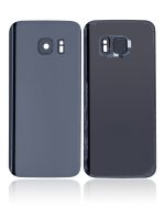 Samsung Galaxy S7 Arka İle Uyumlu Kapak Camı Kamera Lensiyle Uyumlu (Servis Paketi) (Siyah Oniks) - Görsel 2