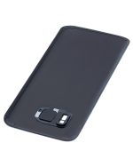 Samsung Galaxy S7 Arka İle Uyumlu Kapak Camı Kamera Lensiyle Uyumlu (Servis Paketi) (Siyah Oniks) - Görsel 5