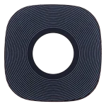 Samsung Galaxy S7 İle Uyumlu Arka Kamera Lensi (Sadece Cam) Yapışkanlı S7 Edge (Tüm Renkler)