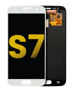 Samsung Galaxy S7 İle Uyumlu Çerçevesiz ekran Orijinal Ekranı Orijinal (Beyaz İnci) - Görsel 4