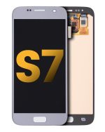 Samsung Galaxy S7 İle Uyumlu Çerçevesiz ekran Orijinal Ekranı Orijinal (Gümüş Titanyum) - Görsel 3