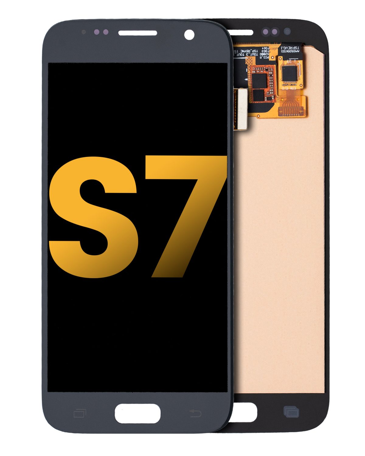 Samsung Galaxy S7 İle Uyumlu Çerçevesiz ekran Orijinal Ekranı Orijinal (Siyah Oniks) - Görsel 3
