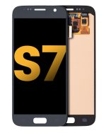 Samsung Galaxy S7 İle Uyumlu Çerçevesiz ekran Orijinal Ekranı Orijinal (Siyah Oniks) - Görsel 3