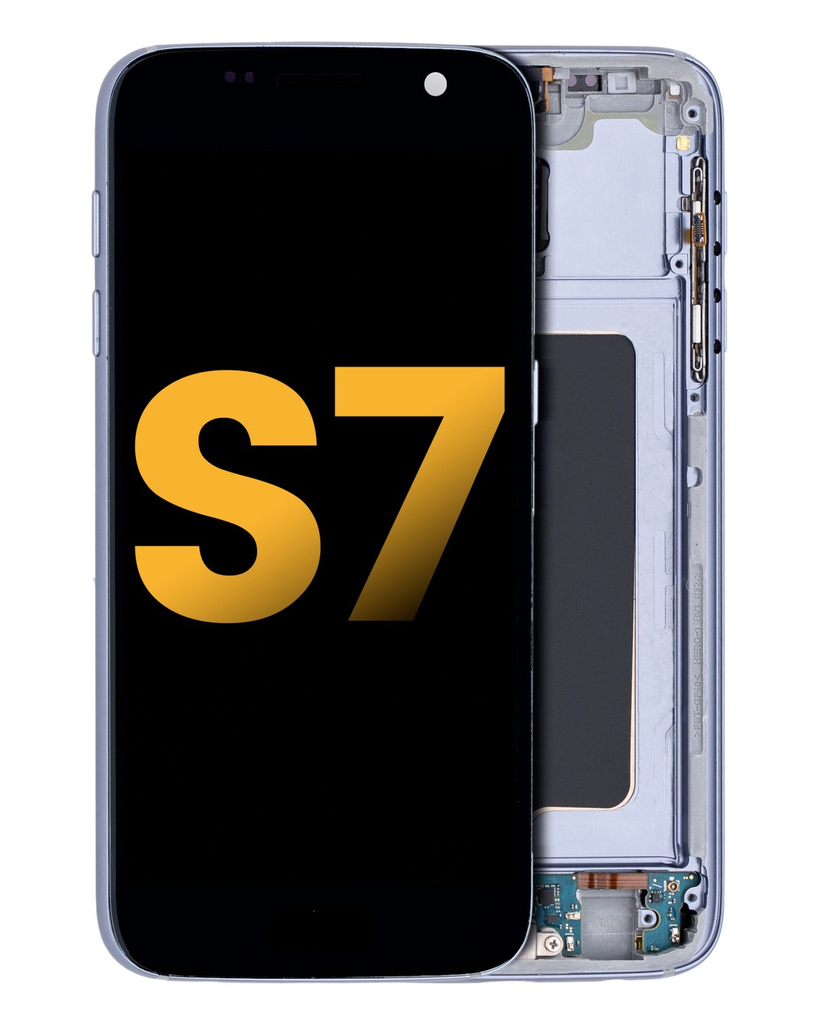 Samsung Galaxy S7 İle Uyumlu İçin Çerçeveli ekran Orijinal (Tüm ABD Modelleri) (Siyah Oniks)  Orijinal Ekranı - Görsel 3